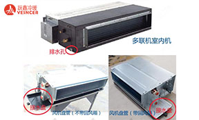 怎么從外觀上分辨多聯(lián)機VRV室內(nèi)機與風(fēng)機盤管？